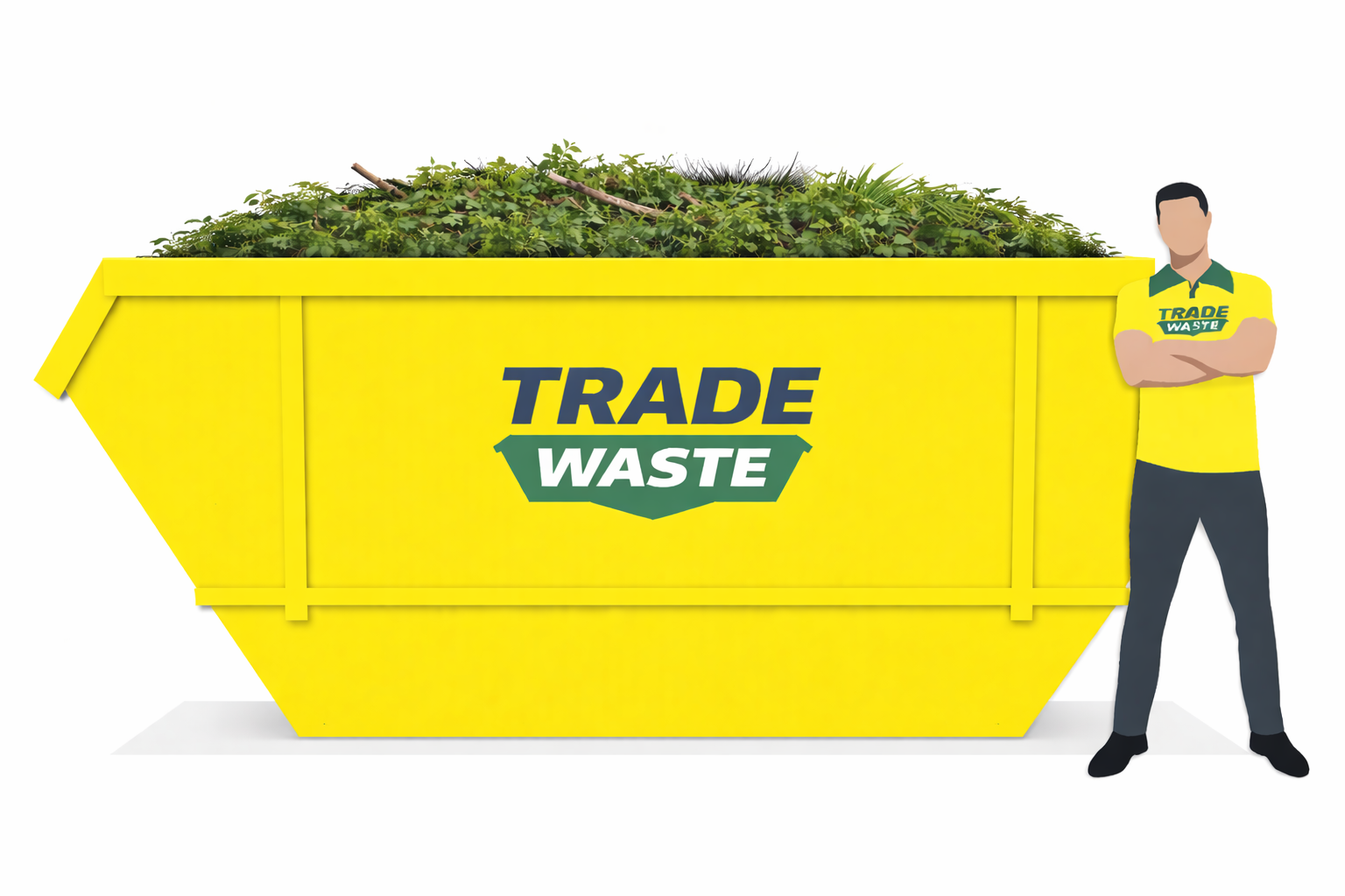 9m3 Green waste skip