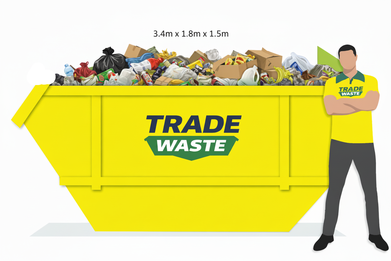 9m3 General waste skip